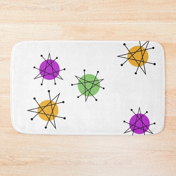Item preview, Retro vintage Atomic Stars 1950’s mid century modern boho  designed and sold by Midwest-Goods.