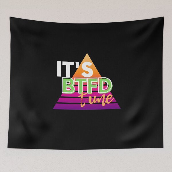 Item preview, crypto crash btc | i buy crypto on the dip | its btfd time | bitcoin buy the f dip designed and sold by wear4gamers.