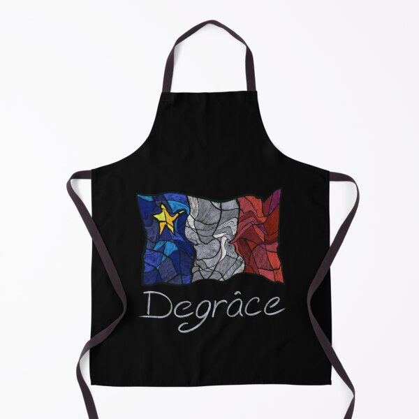 Artikelvorschau, Acadian Flag pastellfarbenes flüssiges Mosaik Degrâce - Drapeau acadien mosaique liquide pastel vitrail Degrâce entworfen und verkauft von ColoursOfFrance.