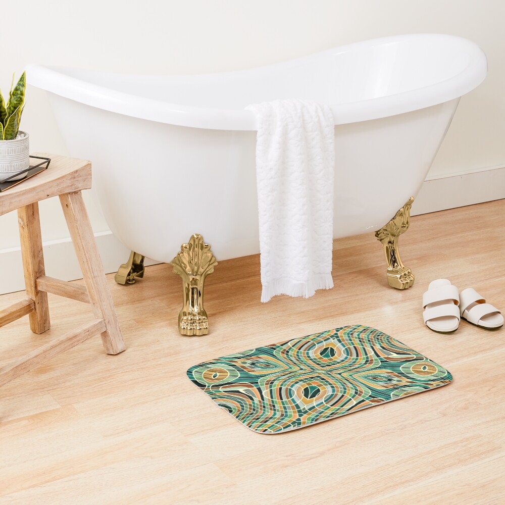 Item preview, Bath Mat designed and sold by PatternsofLife.