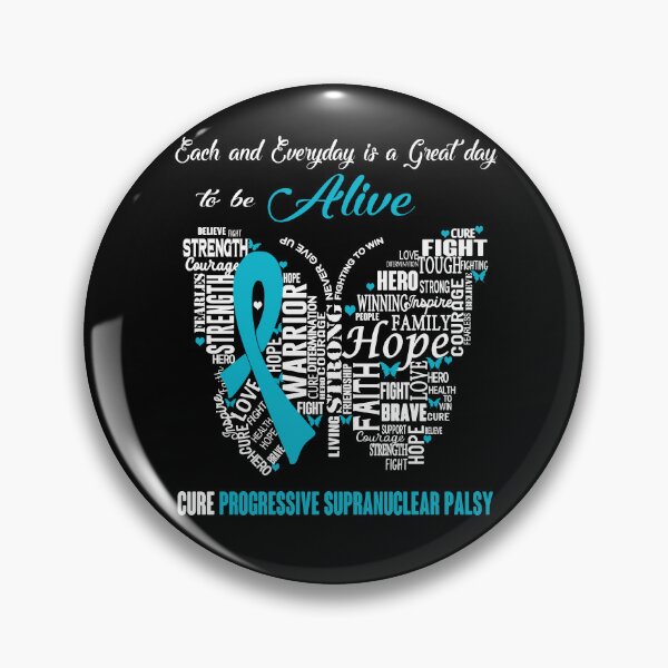 Item preview, Butterfly Ribbon Cure Progressive Supranuclear Palsy Awareness designed and sold by Tadmab.