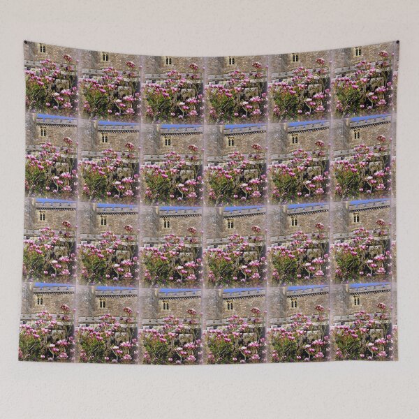 Aperçu de l'œuvre Magnolia rose au château de Powderham créée et vendue par Charmiene Maxwell-Batten.