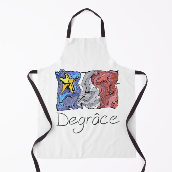 Item preview, Acadian Flag pastel liquid mosaic Degrâce - Drapeau acadien mosaïque liquide pastel vitrail Degrâce designed and sold by ColoursOfFrance.