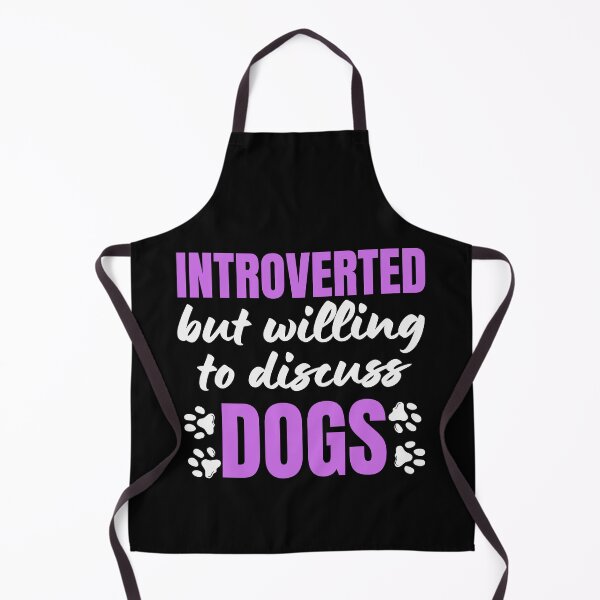 Item preview, Introverted But Willing To Discuss Dogs Dog Lover Antisocial Dog Mom Dog Dad Vintage designed and sold by EyanShop.