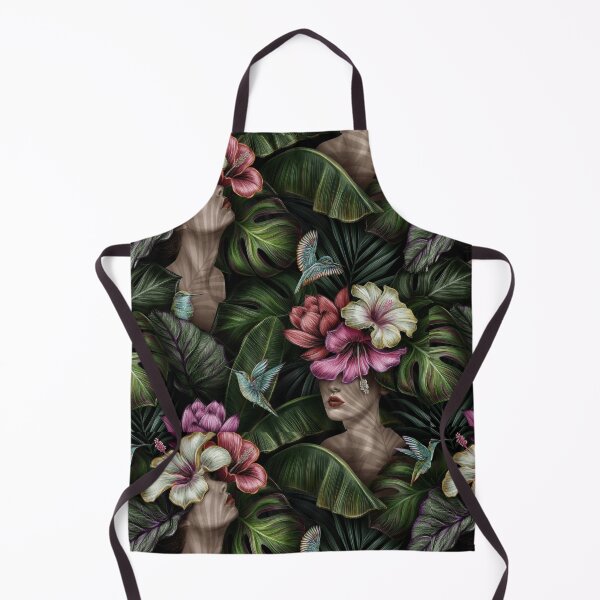 Item preview, pink green flowers and birds designed and sold by Tshirtk.