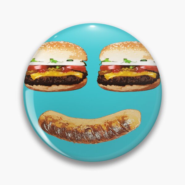 Item preview, Burger-Bratwurst-Face designed and sold by JoanNinjaHen.