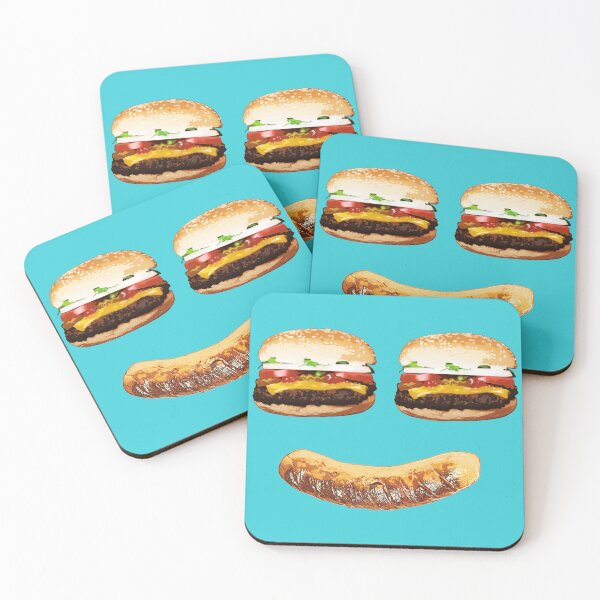 Item preview, Burger-Bratwurst-Face designed and sold by JoanNinjaHen.