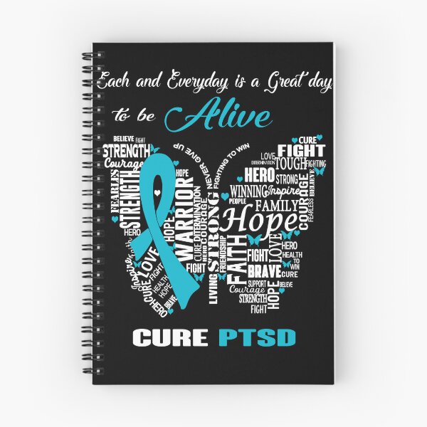 Artikelvorschau, Butterfly Ribbon Cure PTSD-Bewusstsein entworfen und verkauft von Tadmab.