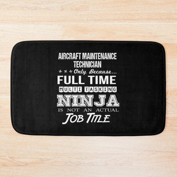 Item preview, Aircraft Maintenance Technician T Shirt - Ninja Job Gift Item Tee designed and sold by ritterdick.