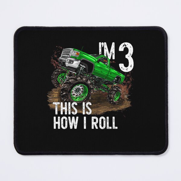 Item preview, Kids 3 Year Old 3rd Birthday Monster Truck St. Patrick's Day designed and sold by OUSSAMAVIP.