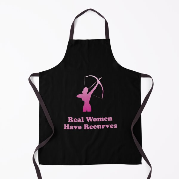 Item preview, Real Women Have Recurves Funny Archery Quote designed and sold by Outdoorsy World.