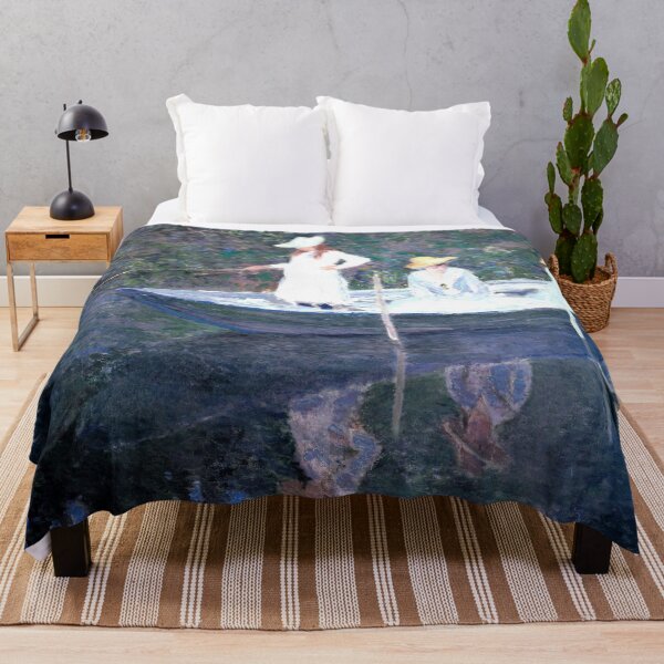 Item preview, Claude Monet's In the Norvegienne Boat at Giverny designed and sold by mosfunky.