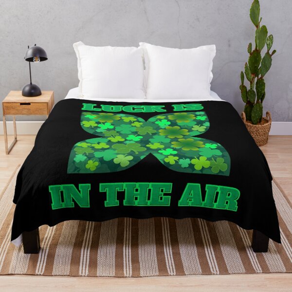 Item preview, Luck Is In The Air- Coolest Shamrock St Patricks Day designed and sold by BronikowskiART.