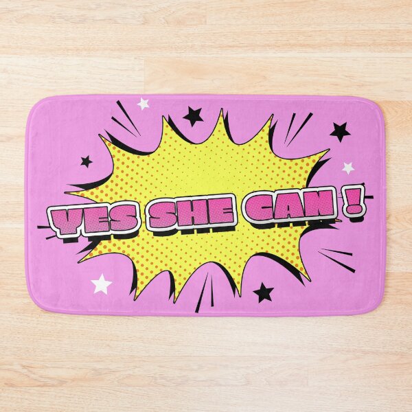 Item preview, Yes She Can for International Womens Day 8 March designed and sold by YerrouDesing.