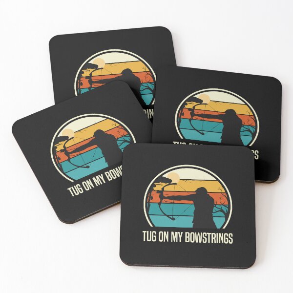 Item preview, Funny Archery Lover - Tug On My Bowstrings designed and sold by Outdoorsy World.