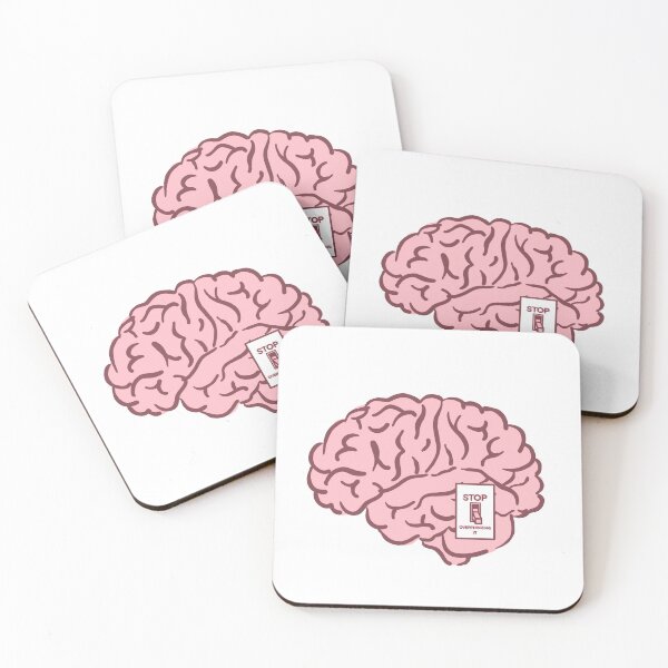 Item preview, Turn Off Your Brain designed and sold by Ashleigh Does Art Stuff.