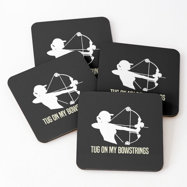 Item preview, Funny Archery Lover - Tug On My Bowstrings designed and sold by Outdoorsy World.
