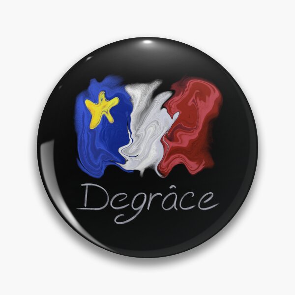 Item preview, Acadian Flag pastel liquid Degrâce  - Drapeau acadien liquide pastel Degrâce designed and sold by ColoursOfFrance.