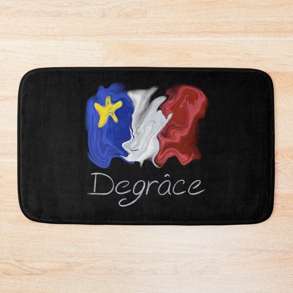 Item preview, Acadian Flag pastel liquid Degrâce  - Drapeau acadien liquide pastel Degrâce designed and sold by ColoursOfFrance.