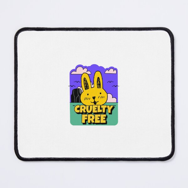 Item preview, Cruelty Free - Cute Rabbit Drawing designed and sold by ThingsInMyHead2.