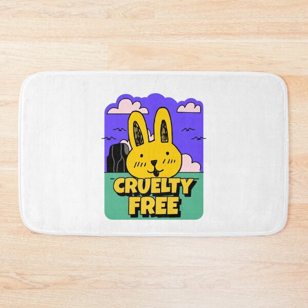 Item preview, Cruelty Free - Cute Rabbit Drawing designed and sold by ThingsInMyHead2.