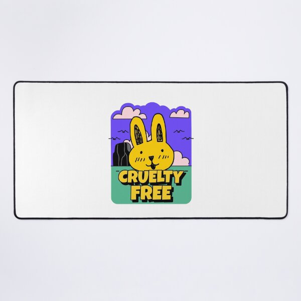 Item preview, Cruelty Free - Cute Rabbit Drawing designed and sold by ThingsInMyHead2.
