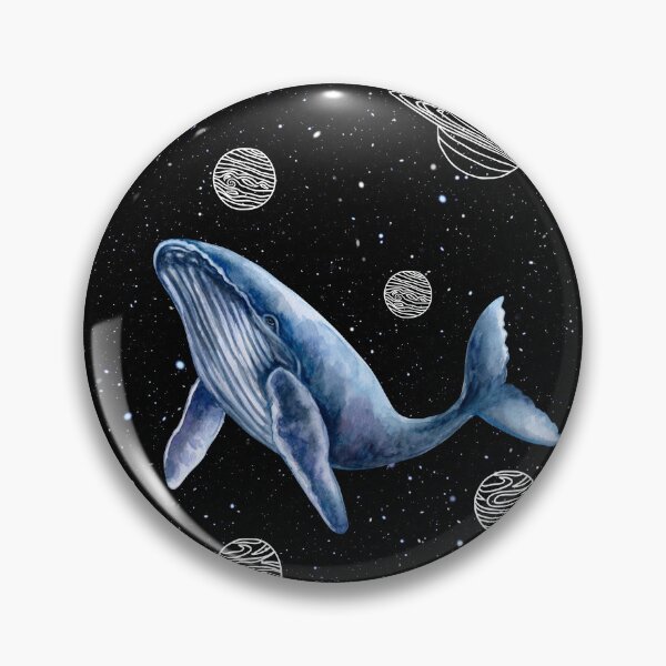 Item preview, Blue Whale Floating In The Space designed and sold by EsraaBaniOdeh.