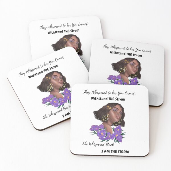 Item preview, she whispered back i am the storm black history month designed and sold by MDARTSY.
