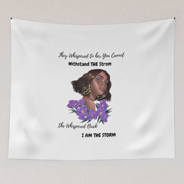 Item preview, she whispered back i am the storm black history month designed and sold by MDARTSY.