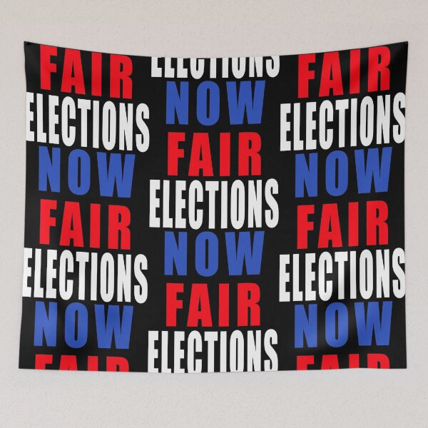 Item preview, Fair Elections Now designed and sold by LoveAndDefiance.