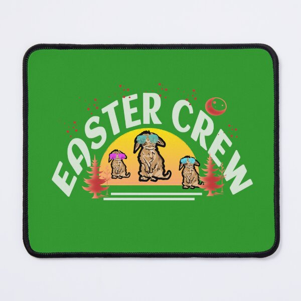 Item preview, Easter crew bunnies with glasses - rabbit family  designed and sold by vibeno1.