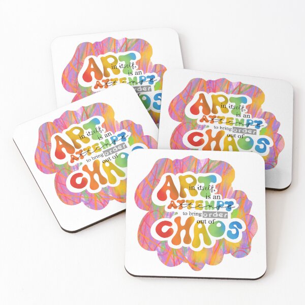 Item preview, Art is an Attempt to Bring Order out of Chaos designed and sold by Ashleigh Does Art Stuff.