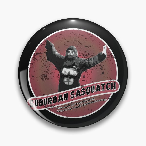 Item preview, suburban sasquatch - B movie distressed designed and sold by nerdy-northern.