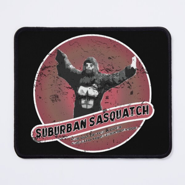 Item preview, suburban sasquatch - B movie distressed designed and sold by nerdy-northern.