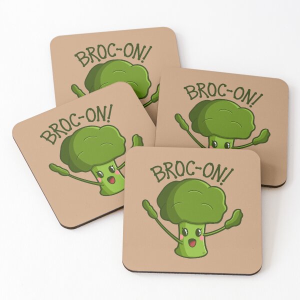 Item preview, “Broc-On!” Rocking Broccoli   designed and sold by Cyndi Carlson Draws.