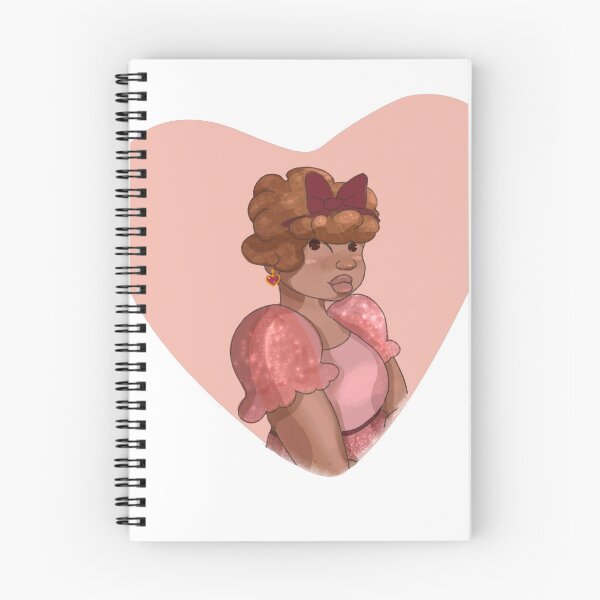 Item preview, Heart cute Afro girl  designed and sold by Ennair-mai.