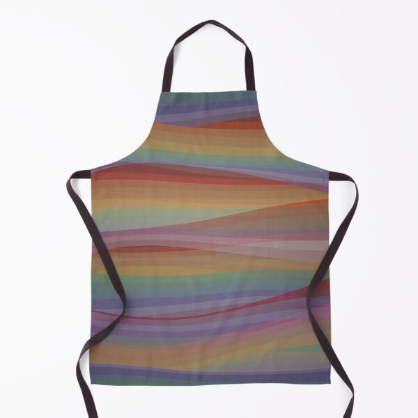 Item preview, Multicolor Earth Tone Flowing Lines designed and sold by WesternExposure.