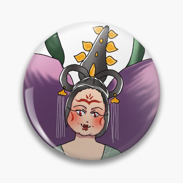 Item preview, Angel Flower and Vines Wings Chinese Hanfu Woman designed and sold by Junpeiberry.
