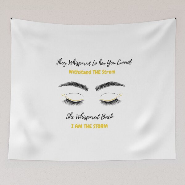Item preview, They Whispered To Her You Can't Withstand The Storm Womens designed and sold by MDARTSY.