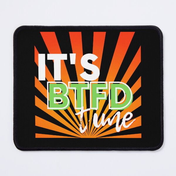 Item preview, bitcoin buy the f dip | i buy crypto on the dip dad | its btfd time | funny cryptocurrency adult trader designed and sold by wear4gamers.