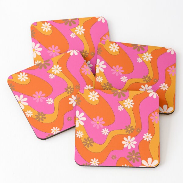 Item preview, 60s and 70s retro flower power designed and sold by Cloudwatching.