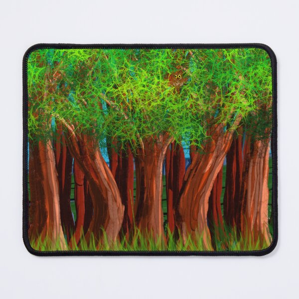Item preview, Forest of big trees and brittle ground designed and sold by Elnica.