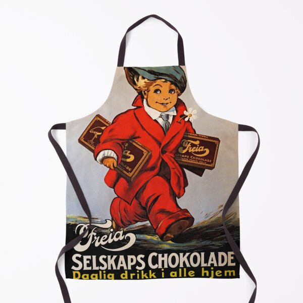 Item preview, Vintage Norwegian Chocolate Commercial Advertisement (1920s) designed and sold by TJHarr.