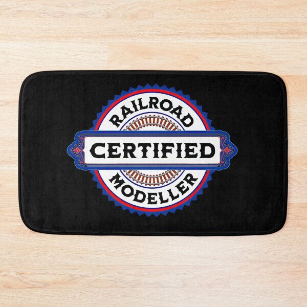 Item preview, Certified Railroad Modeller - for Model Railroad Railway Steam Train Enthusiasts designed and sold by TheTrainRoom.