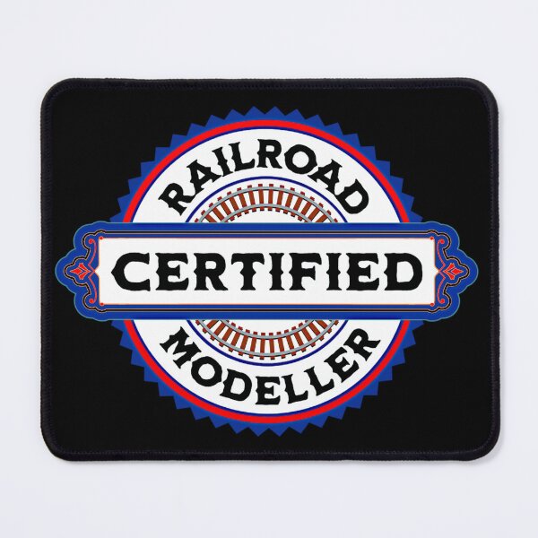 Item preview, Certified Railroad Modeller - for Model Railroad Railway Steam Train Enthusiasts designed and sold by TheTrainRoom.