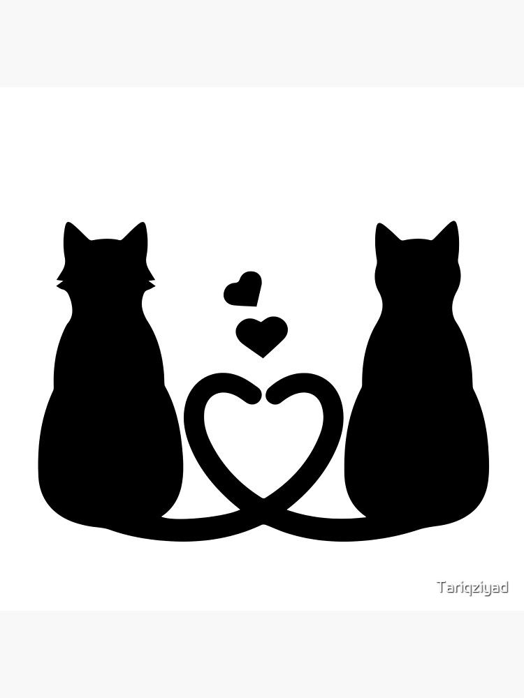 Free Cat Love SVG, PNG Icon, Symbol. Download Image.