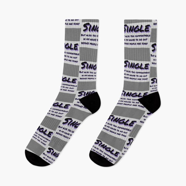 Item preview, Single not mingling social anxiety people are scary designed and sold by system51.
