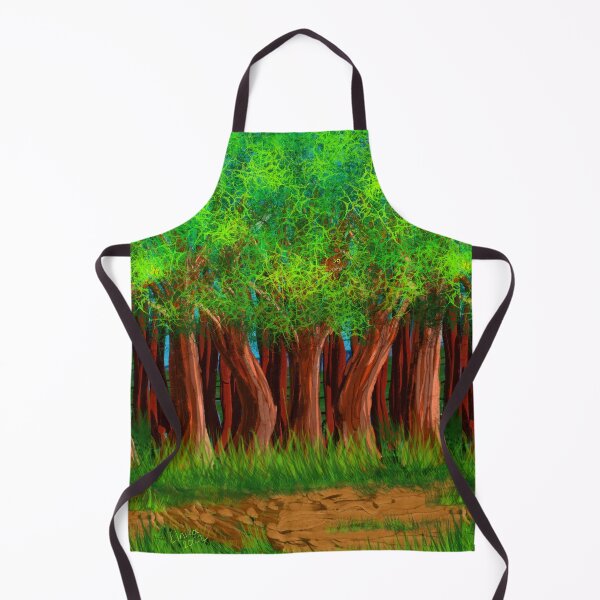 Item preview, Forest of big trees and brittle ground designed and sold by Elnica.
