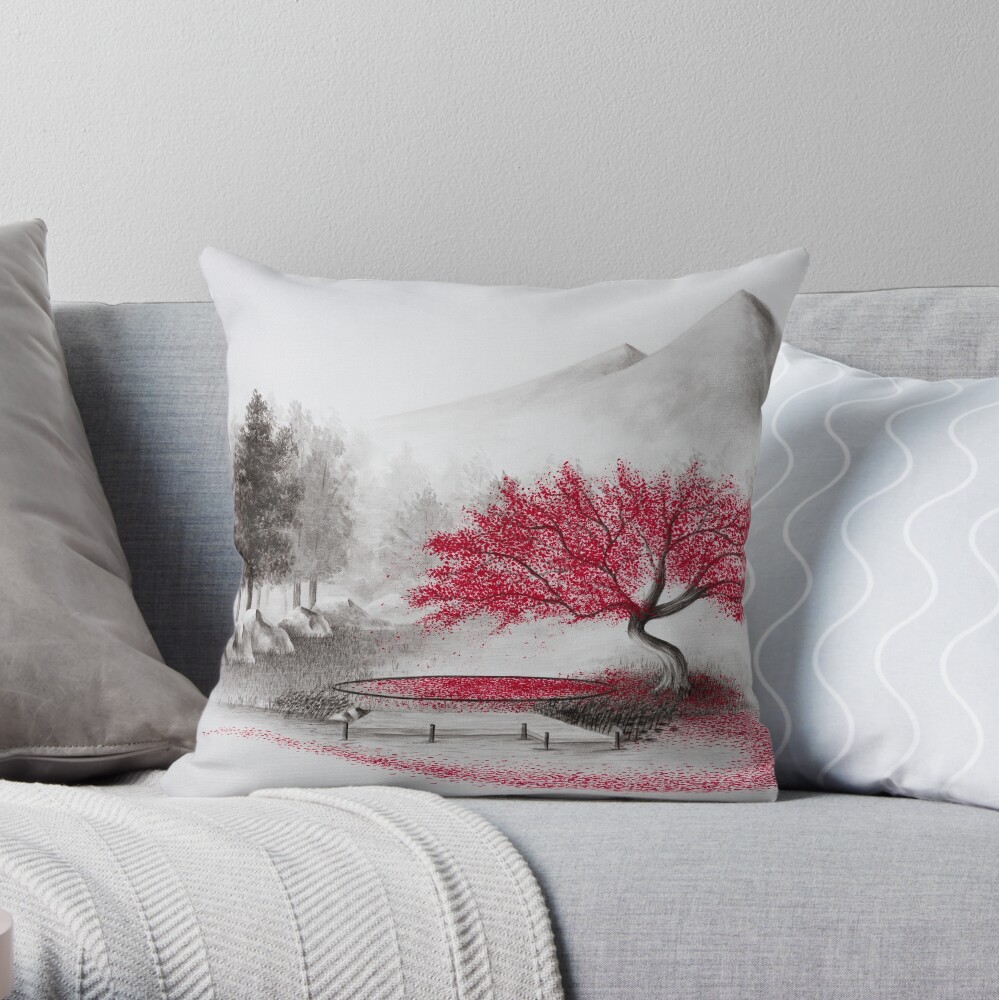 Item preview, Throw Pillow designed and sold by MalMakes.