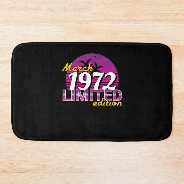 Item preview, Vintage March 1972 Limited Edition 50th Birthday 50 Year Old designed and sold by bja-tshirts.